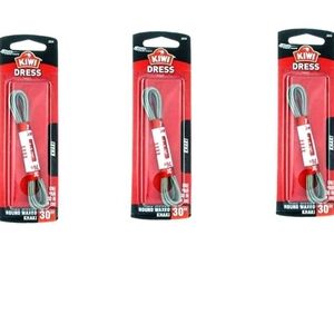 Kiwi Dress Round Waxed Laces - Khaki 3 Count